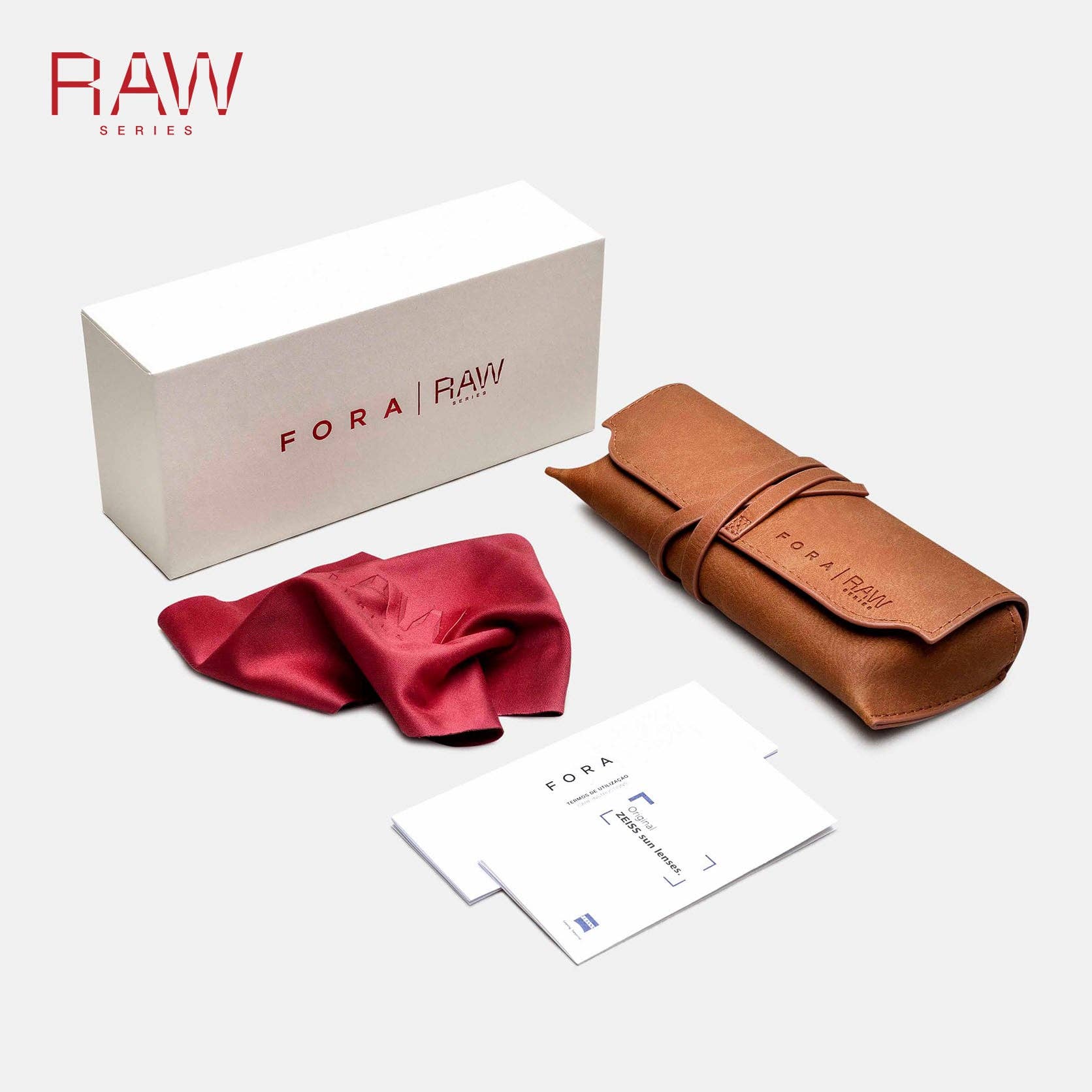 FORA - Wholesale Sunglasses - Unisex - Unisex Square Sunglasses | RAW Maker | Unpolished Acetate20