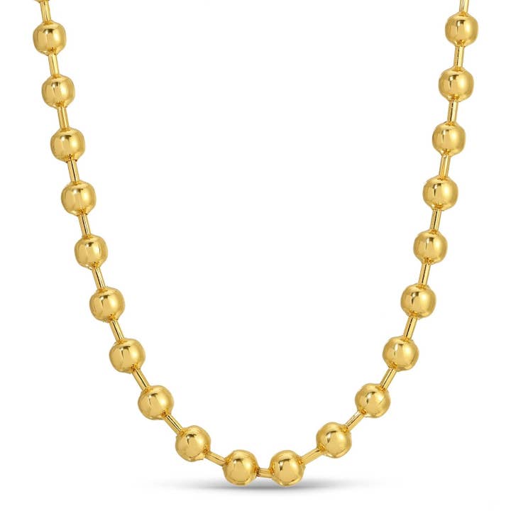 Splendid Iris - Wholesale Link & Chain Necklace - Ball Chain Necklace