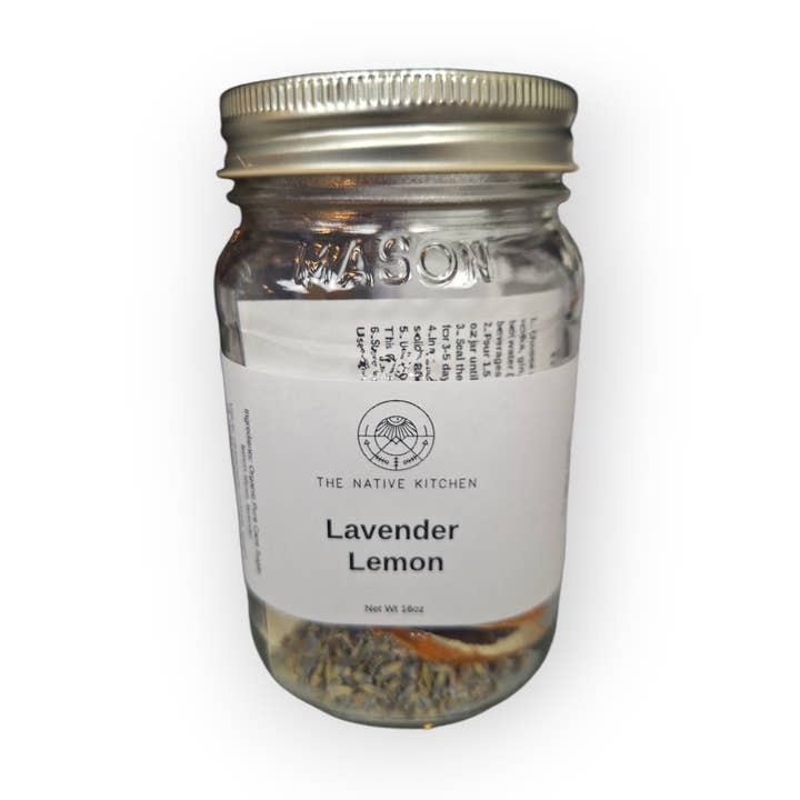 Lavendel- och citroncocktailinfusionskit för wholesale av The Native Kitchen