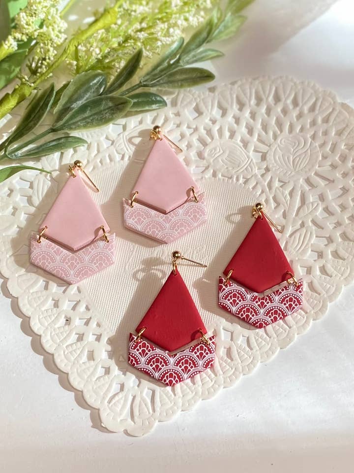 Jaclyn | Clay Earrings for wholesale by Clayhouse Colours