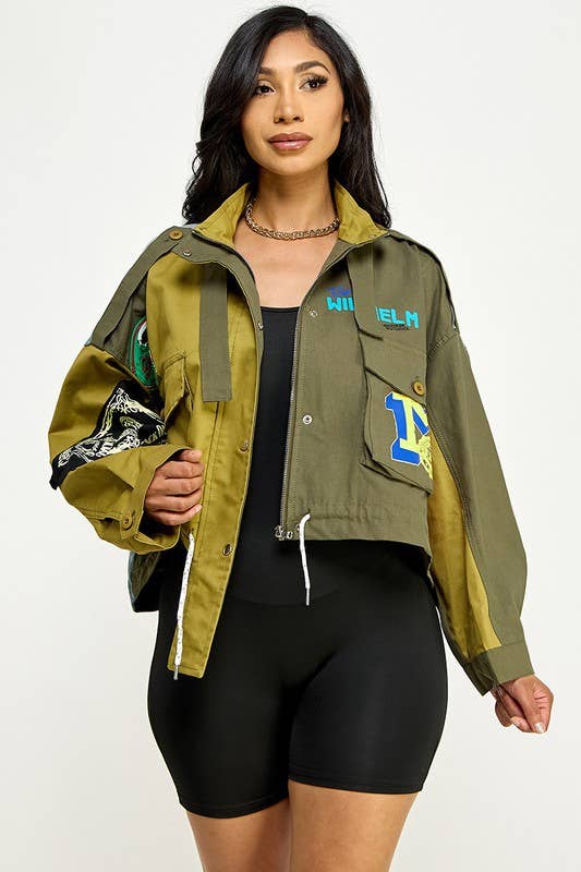 Olive Jacket for wholesale on Faire0