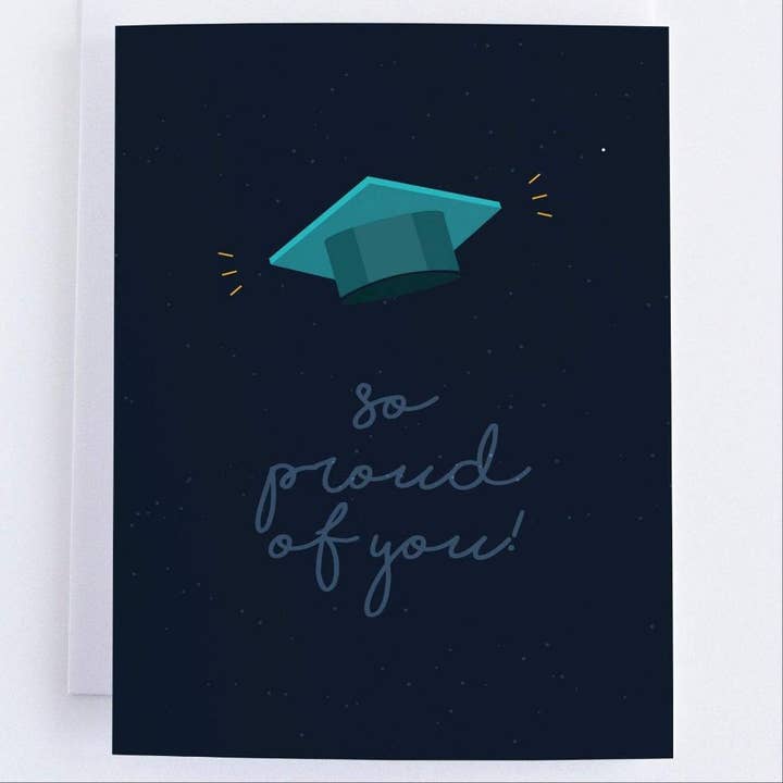 Proud of You! Graduation Congratulations Greeting Card for wholesale by CardCraft