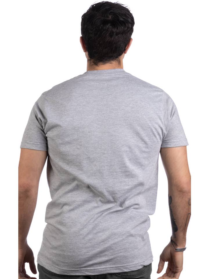 Heather Grey You Can't Scare Me, I Have Triplets | Funny Dad Daddy Daughters Children Cute Joke Men T-Shirt for wholesale on Faire3