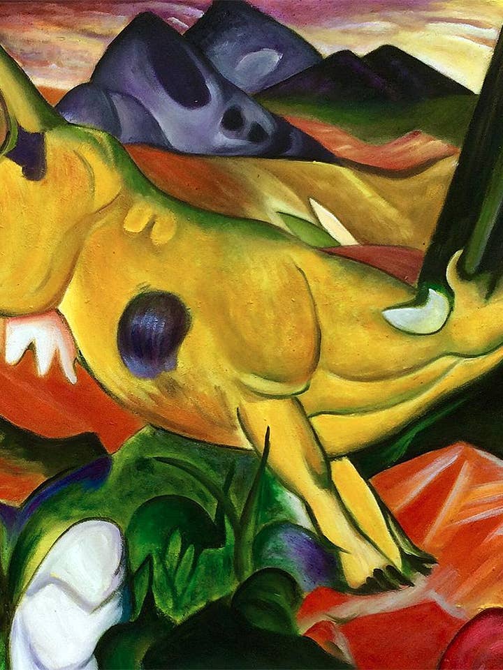 Gul ko för wholesale av La Pastiche