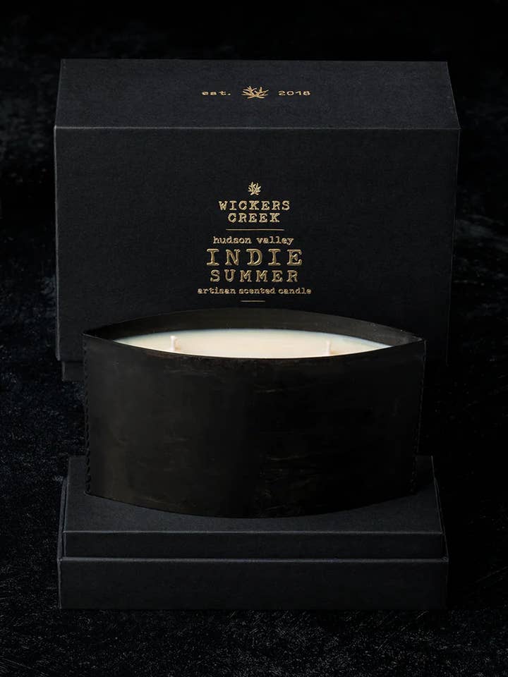 Indie Summer Scented Candle for wholesale by Wickers Creek