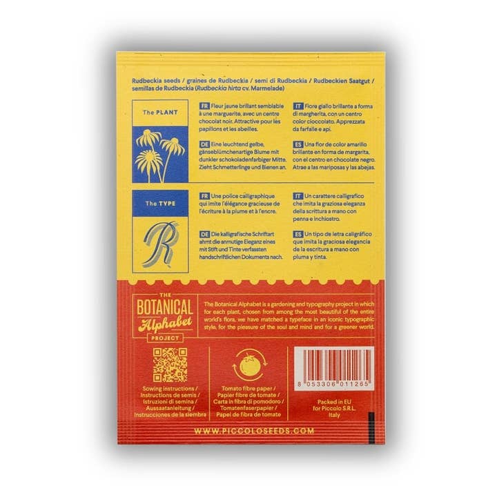 Piccolo Seeds - Wholesale Plant Seeds - R - Rudbeckia1