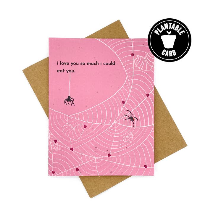 Valentinstagskarte „So Much I Could Eat You“ für den Großhandel von Cato & Company