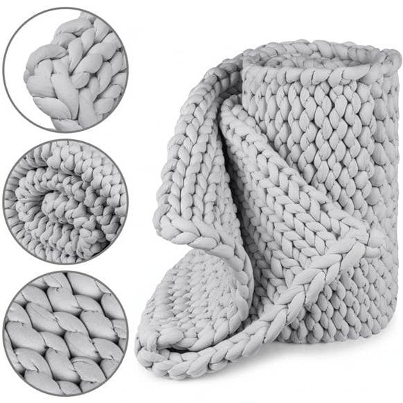 Better Sleep - Wholesale Bedding Blanket - Copy of BETTER SLEEP KNIT WEIGHTED BLANKET14