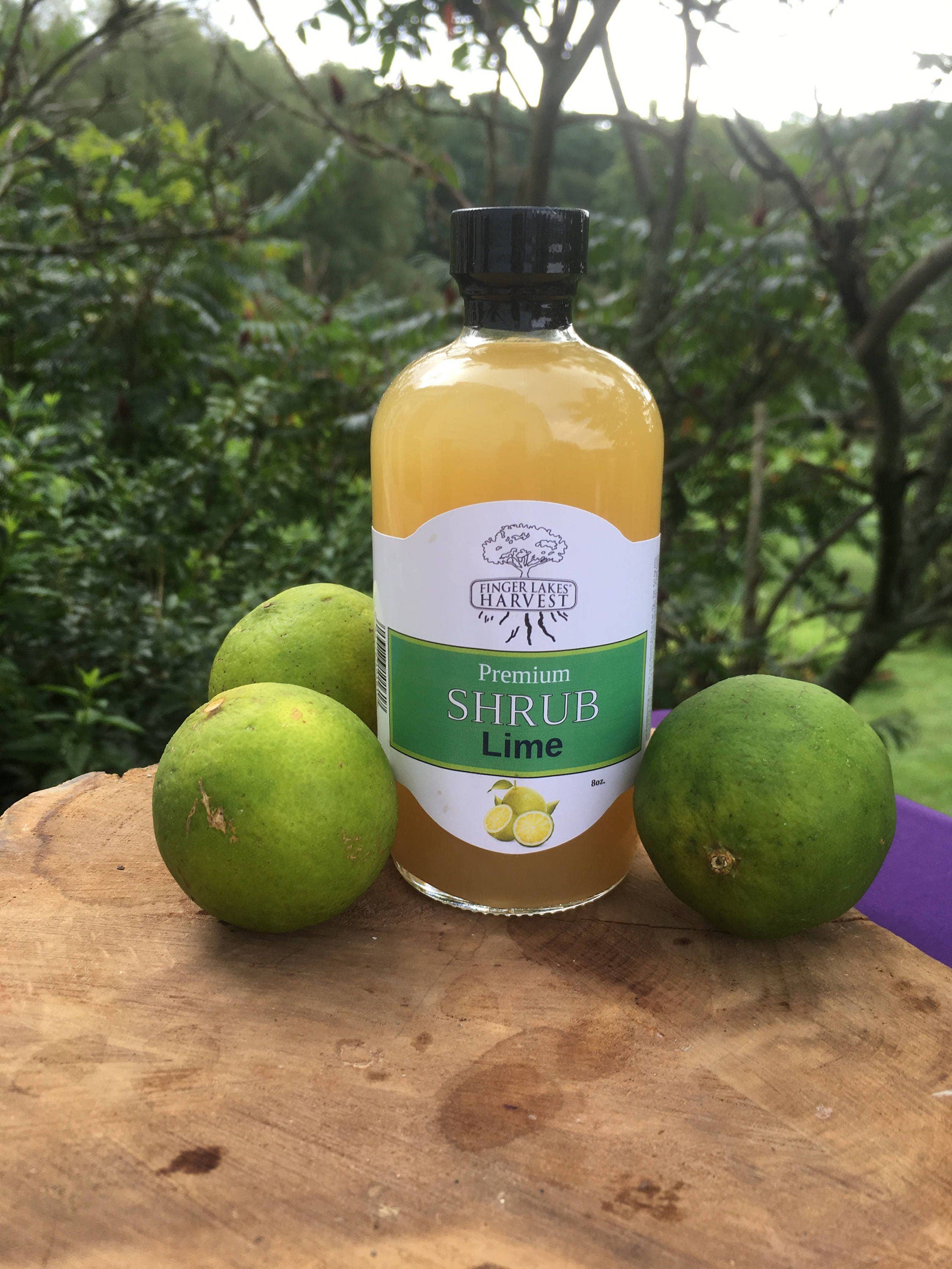 Finger Lakes Harvest - Wholesale Cocktail Mix/Syrup - Lime Shrub2