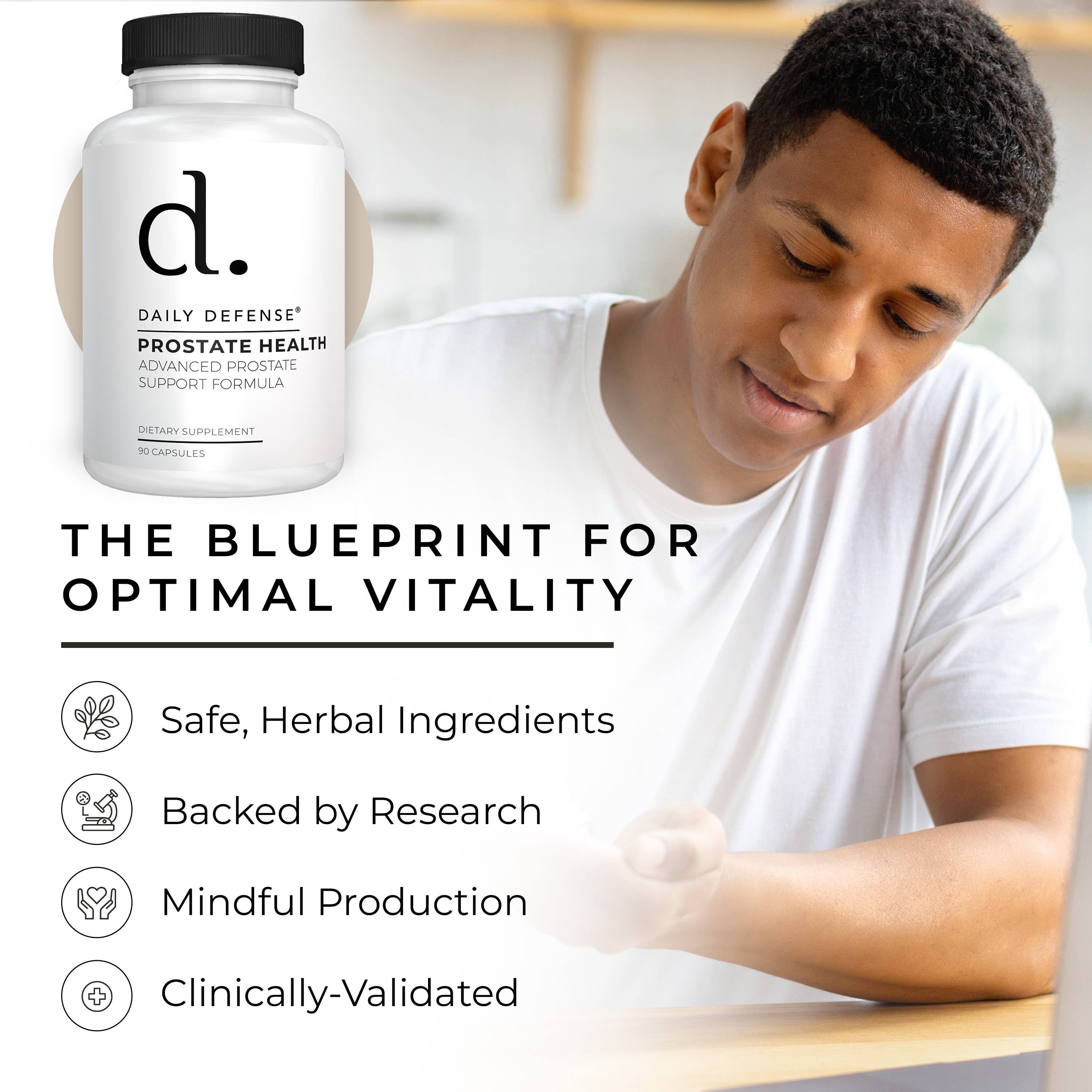 DAILY DEFENSE – wholesale Oral supplement/vitamin – PROSTATE HEALTH Advanced Prostate Support Formula For Men9