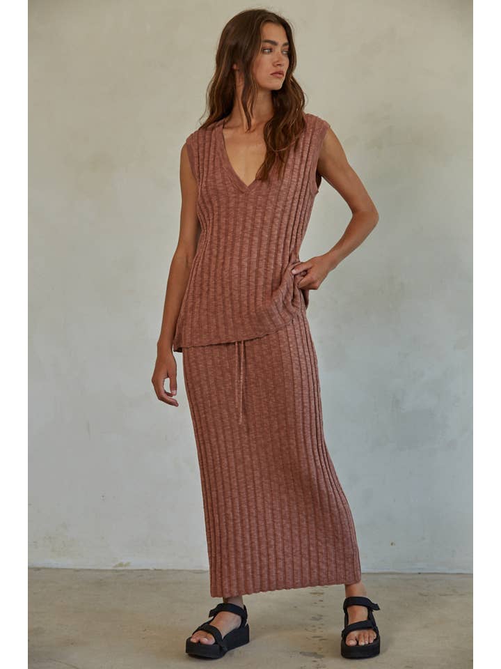 By Together - Wholesale Knit Top - Women's - W1393 | ISLA VEST TOP