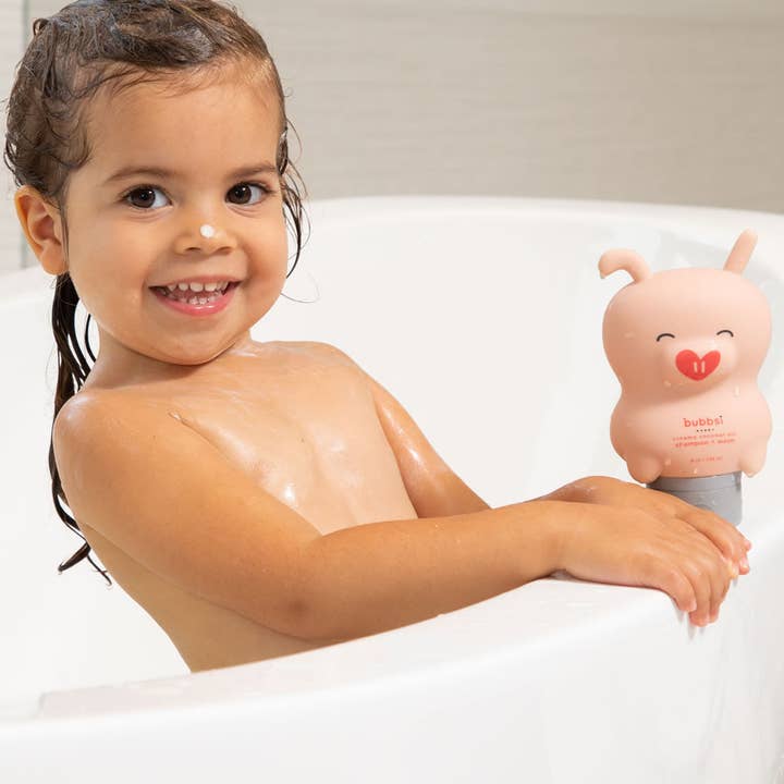 Bubbsi - Wholesale 2-in-1 Shampoo & Body Wash - Baby - Creamy Coconut Oil Shampoo + Wash