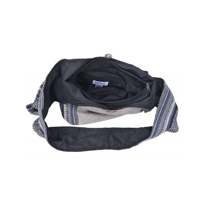 The Collection Royal / Royal Handicrafts - Wholesale Crossbody Bag - Women's - Tribal Peace Bohemian Hippie Boho Crossbody Hobo Bag