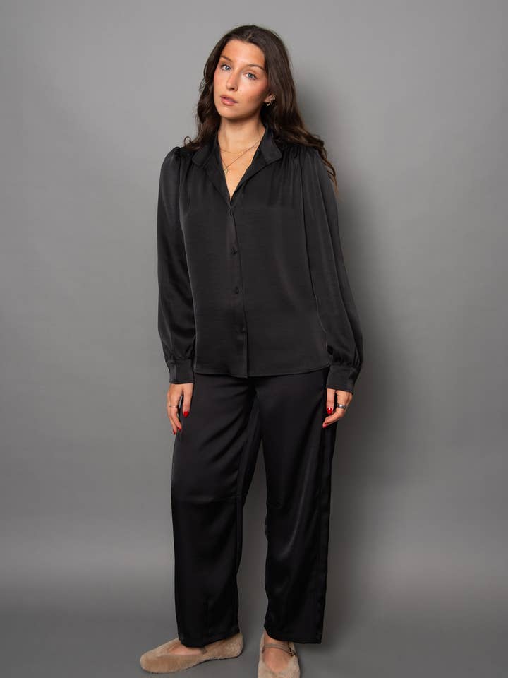 BRENDA PULL ON BARREL PANTS-42W114S for wholesale by RD Style