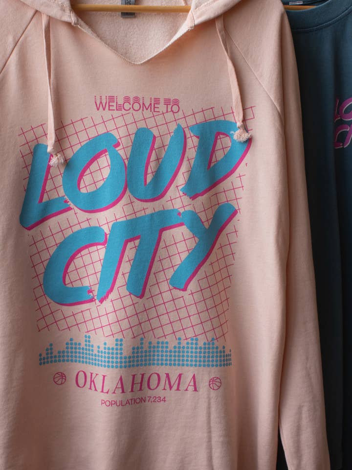 Thunder d'Oklahoma City Hoodie Bienvenue à Loud City pour la vente par Shop Good