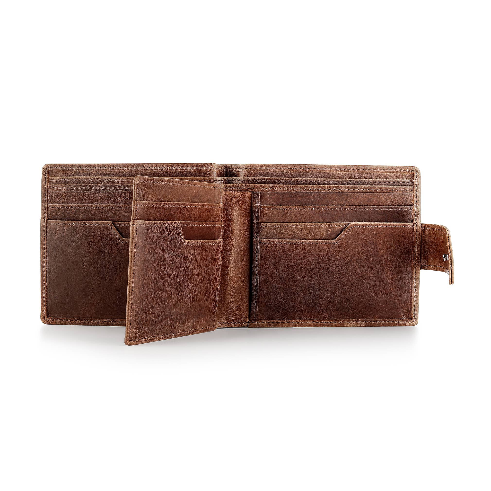 PRIMEHIDE - Wholesale Portemonnee - Heren - Alperto RFID Notecase leren portemonnee - 42694