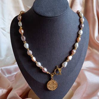 Collier Perles En Folie - Éclats De Couleurs Élégantes pour la vente par Pompon La Tulipe