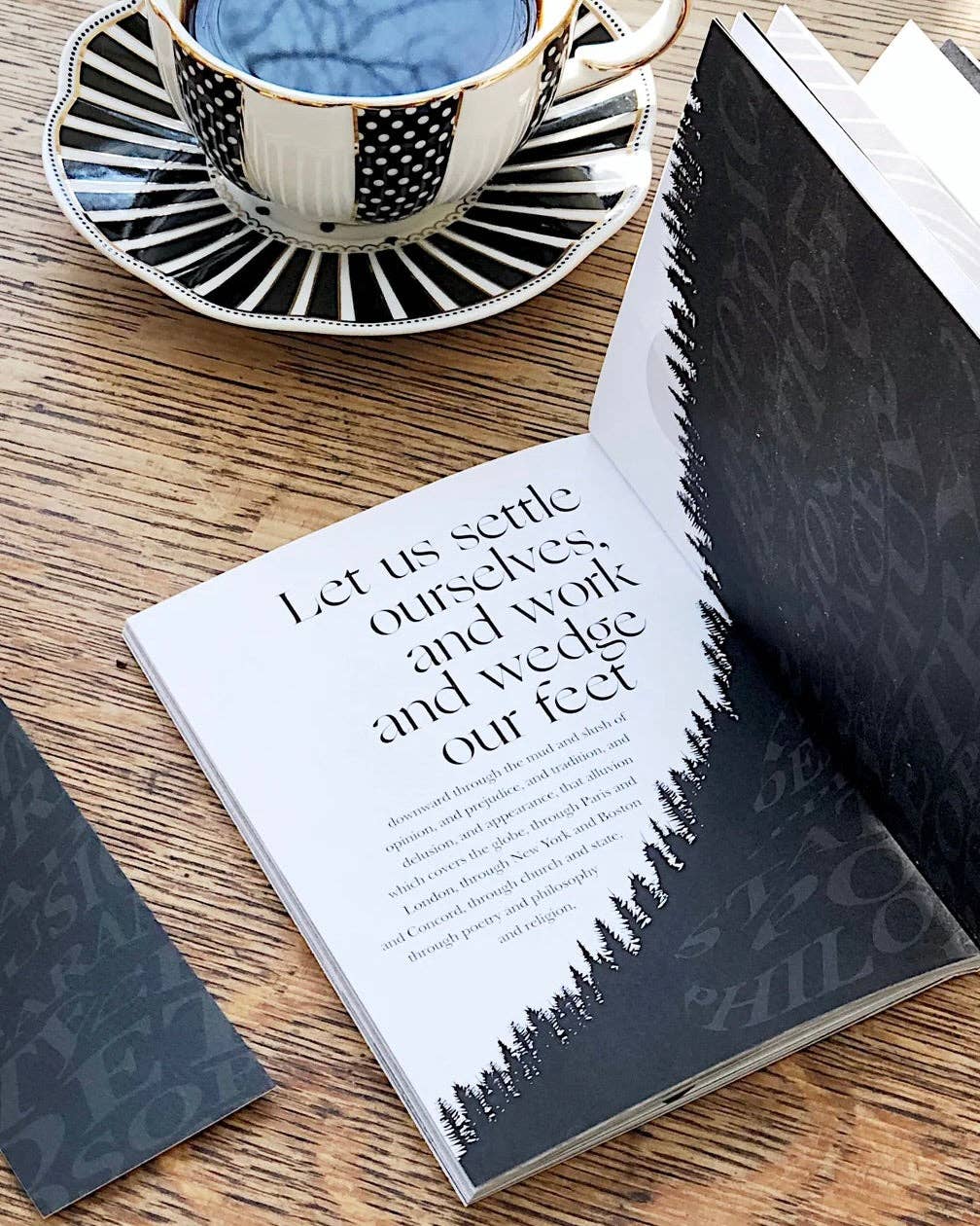 Obvious State - Wholesale Display Book - To Live Deliberately, Henry David Thoreau6