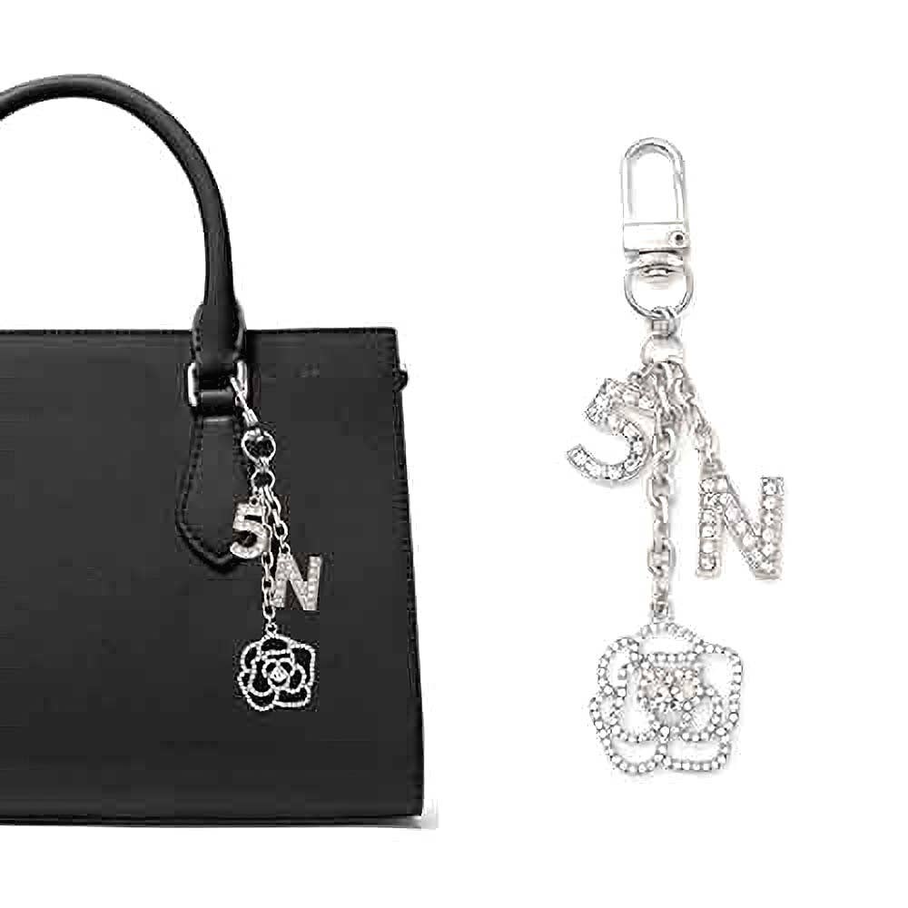 Diacly - Wholesale Purse/Bag Accessory - Women's - Rose N Number 5 Handbag Deco Charm1