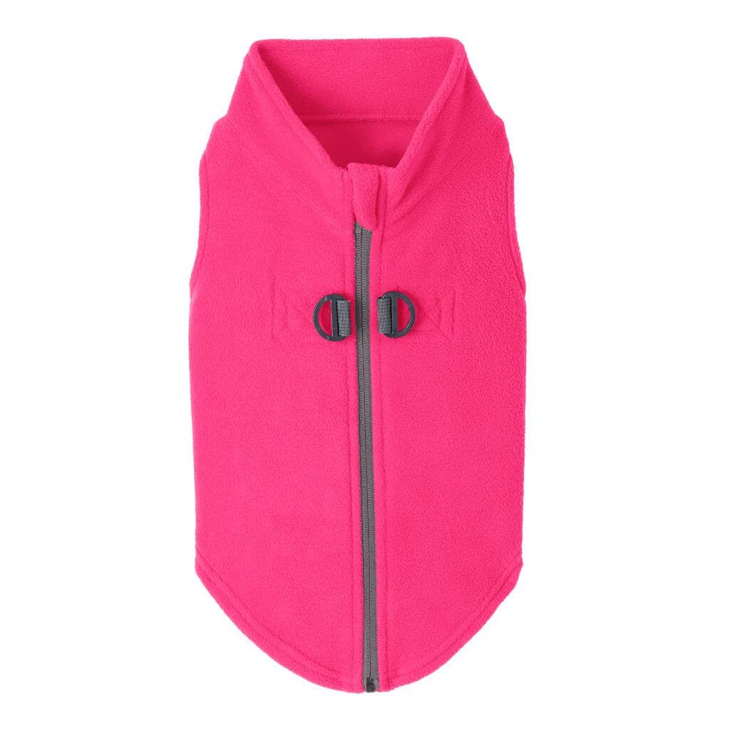 Gooby - Wholesale Pet Vest - Dog - #72116 Zip Up Fleece6