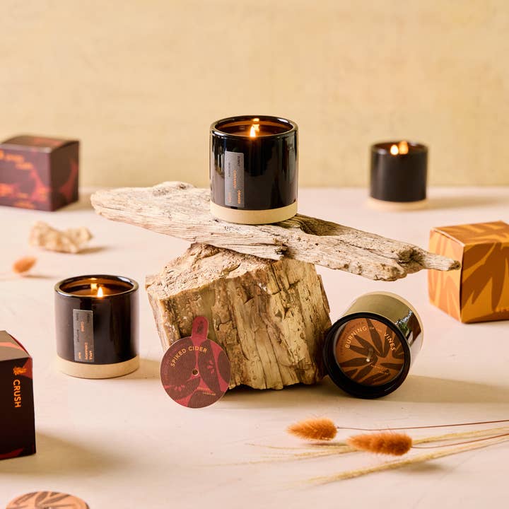 Rewined - Wholesale Jar/Filled Candle - Rewined Spiked Cider Candle 4 oz1