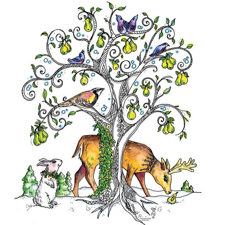 Give A Fig - Wholesale Tea Towel - Tree of Life Tea Towel2
