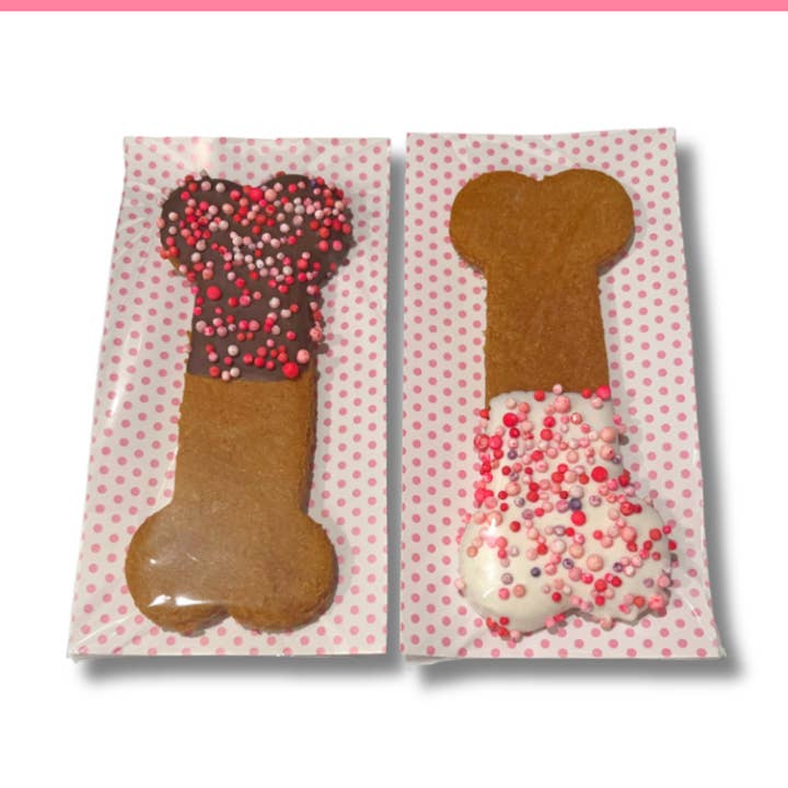 Large Bones - Valentine Colors for wholesale by Pup Pawtisserie