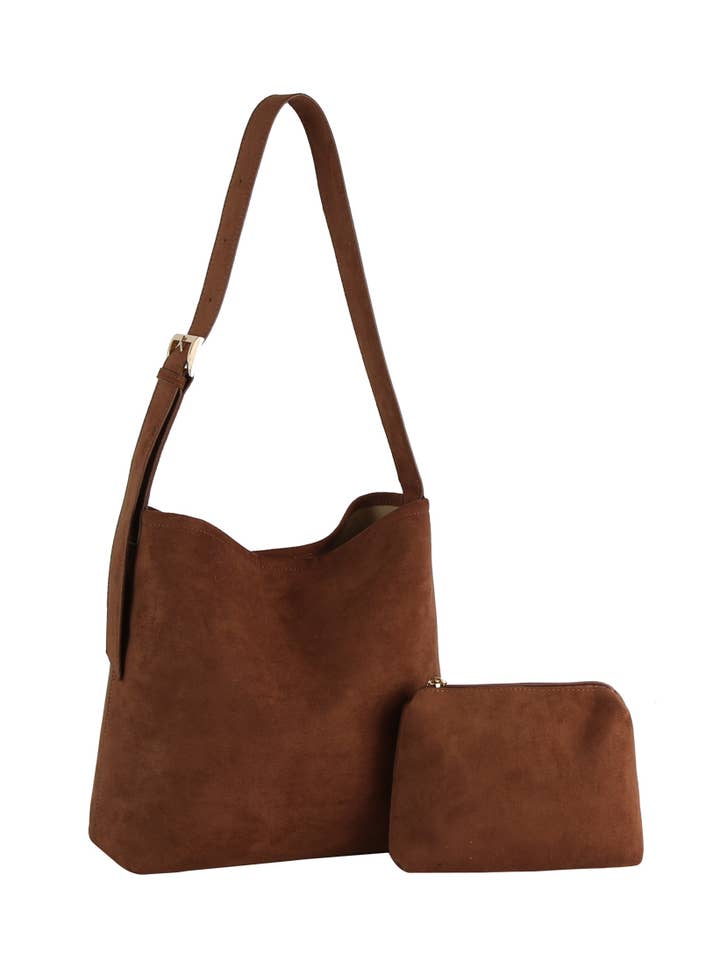 Calin Suede 2in1 hobo for wholesale by HR CORP