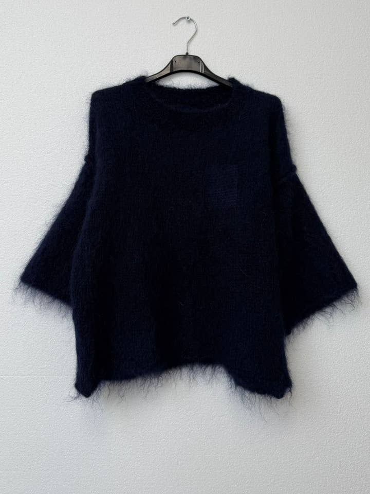 NOELINE - Wholesale Knit Sweater - Women's - 80% kid mohair sweater 302113