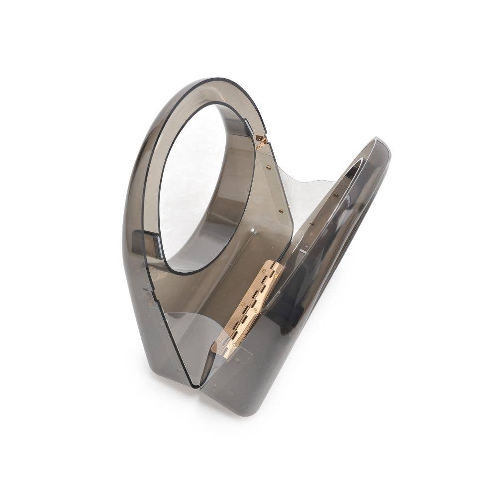 Urban Expressions - Wholesale Clutch - Dames - Zoila acrylic avondtas met transparant design15