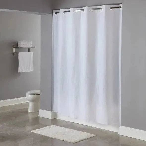 GOSC Collection Hookless and Weighted Shower Curtains for wholesale by Rifz Textiles Inc