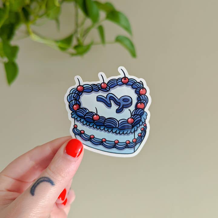 allymakesmagic – wholesale Klistermärke – zodiakkaka klistermärken | snygga tårtdekaler | zodiakastrologi