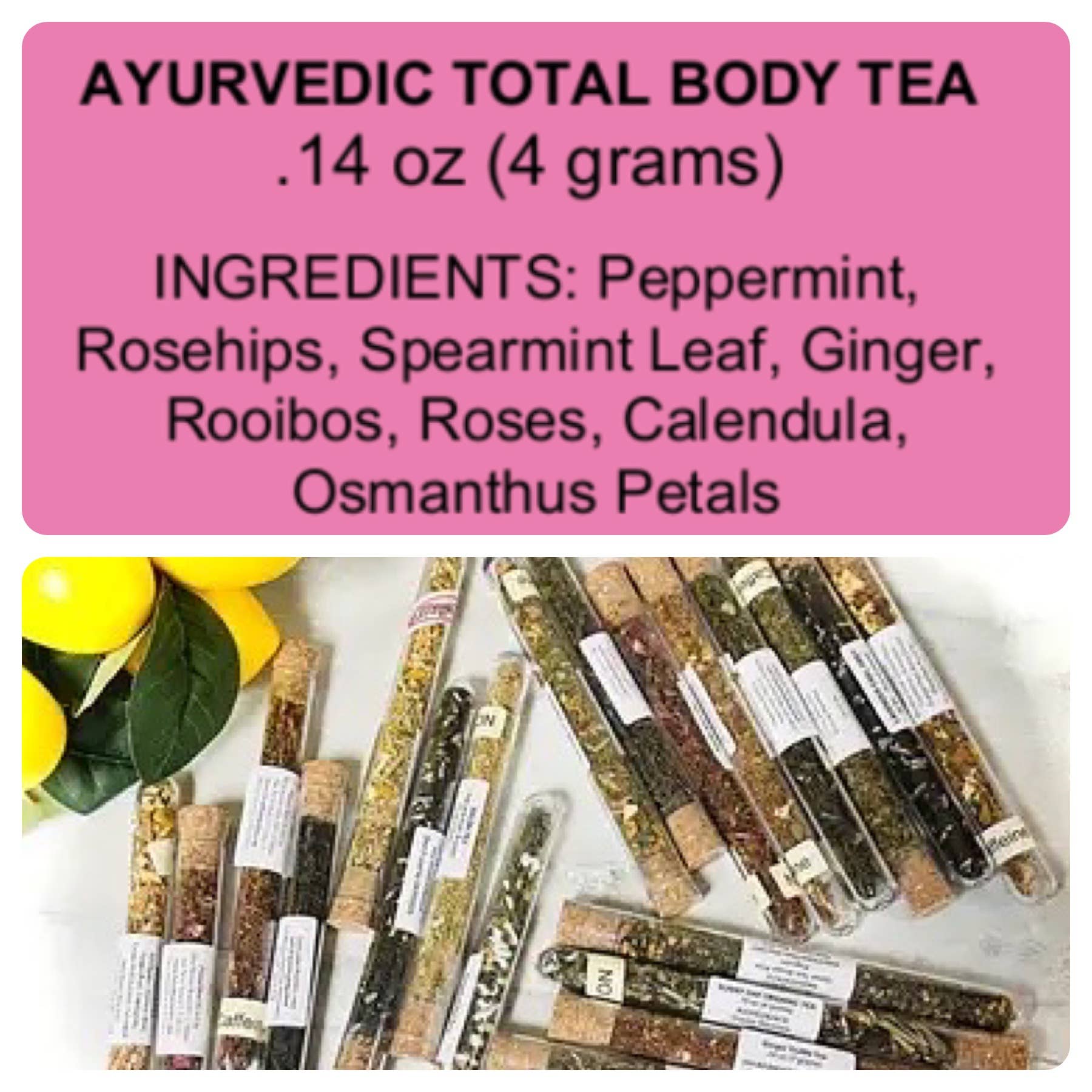 FlowerTeas - Venta al por mayor Tés a granel - Té suelto y mezclas de Matcha en tubos de ensayo28