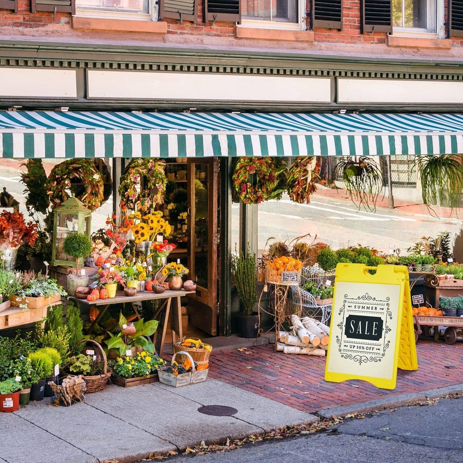 Jumbl - Wholesale Sign - A-Frame Outdoor Sandwich Signboard 28x22" with PVC Cover21