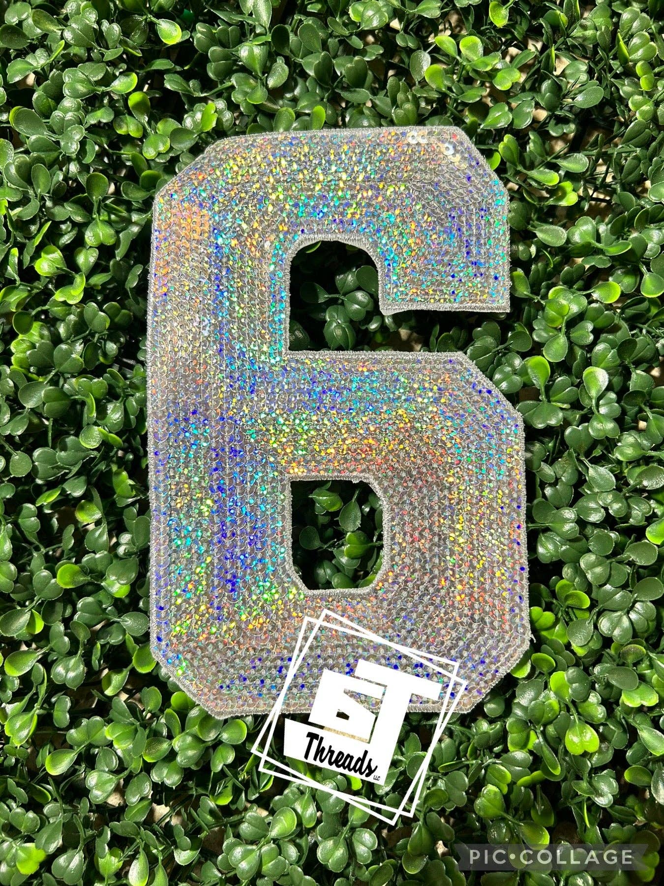 6j Threads LLC - Wholesale Patch - Sequin Numbers....Patches Only6