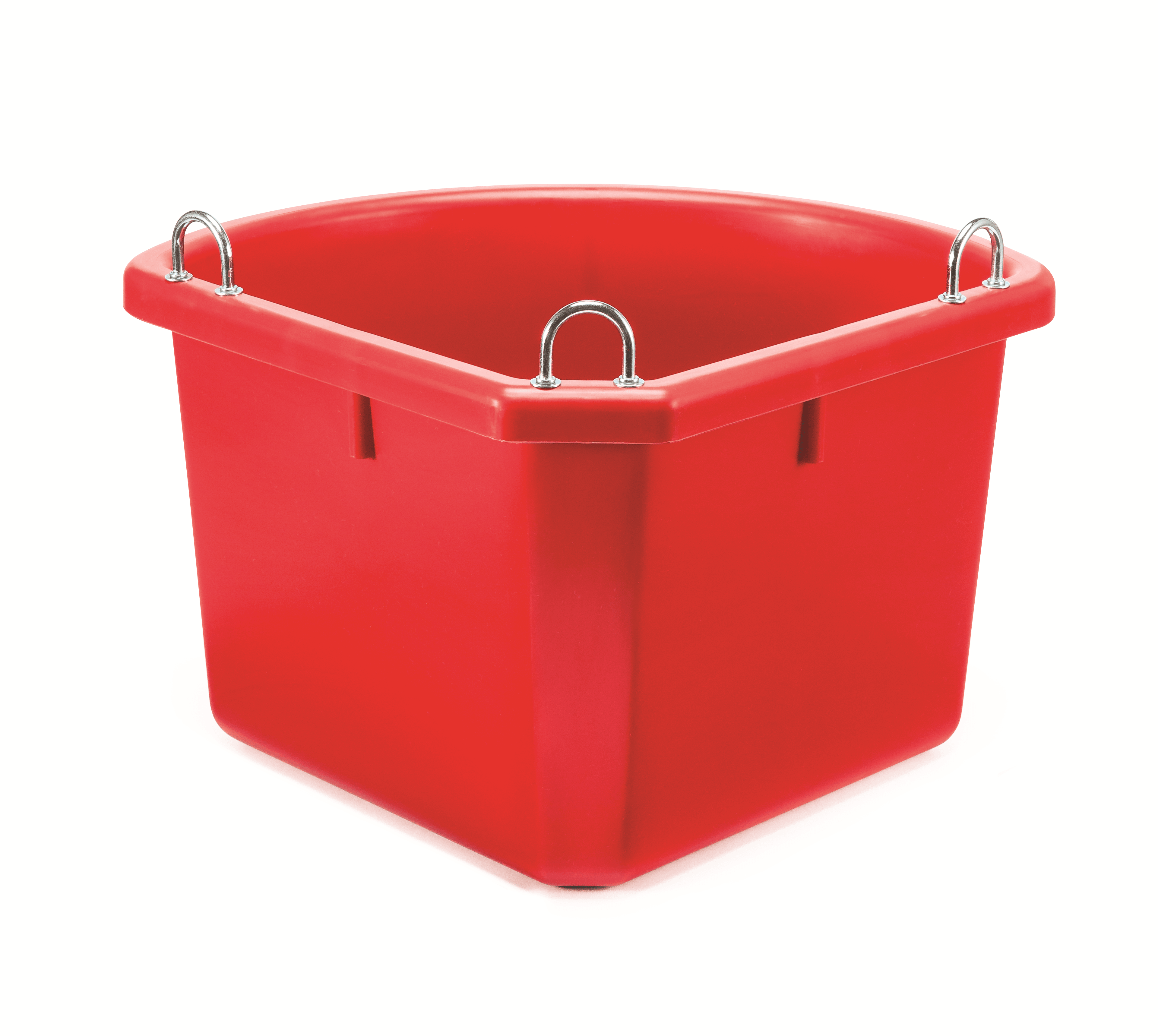 K&D Equestrian - Wholesale Pet Bowl - Cat/Dog - KD-136 Platinum Line Corner Feeder1