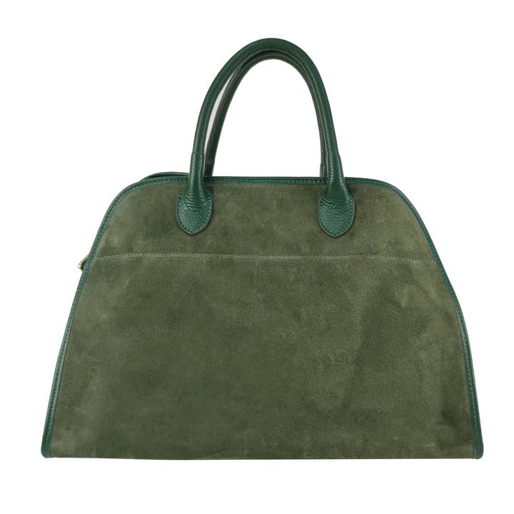 Florence Leather - Wholesale Shoulder Bag - Women's - Suede and leather bag