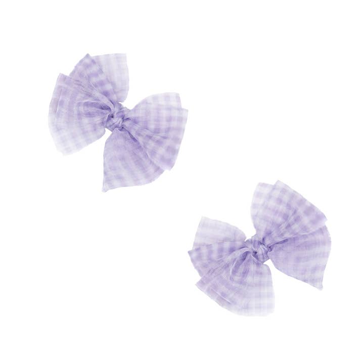 Baby Bling Bows - Venta al por mayor Lazo para el pelo - Niños - Pack de 2 pinzas de tul Baby Bling® para el pelo Baby FAB®16