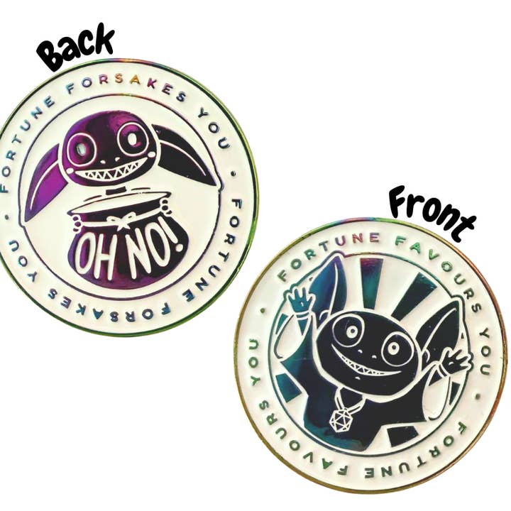 Moneta da collezione - Quinny per la vendita all'ingrosso da parte di Mystery Dice Goblin