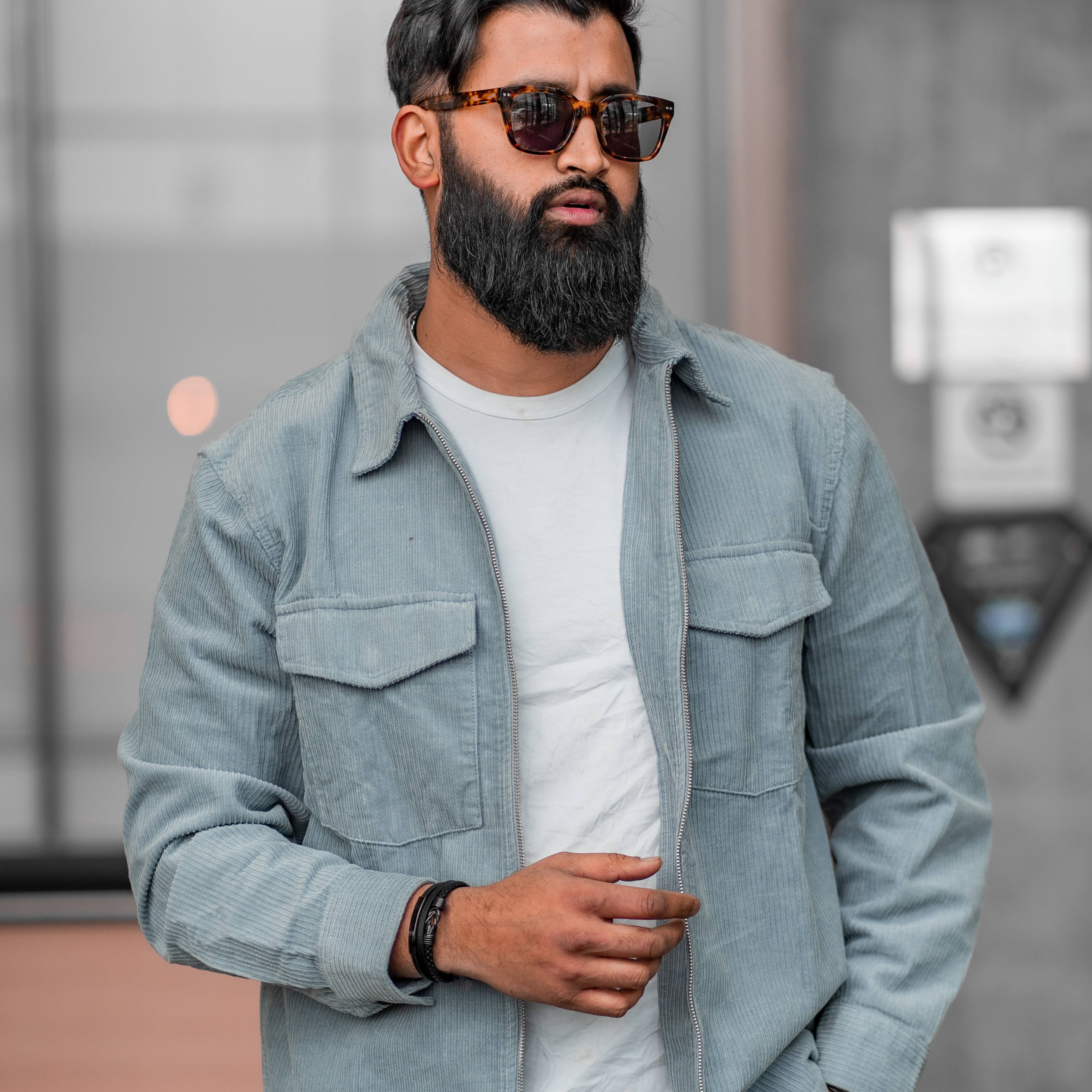 SERASAR - Wholesale Woven/Braided Bracelet - “Proud” leather bracelet - black - B0392