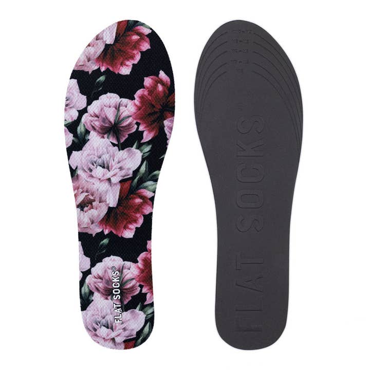 FLAT SOCKS - Wholesale Socks - Unisex - Pink Peony FLAT SOCKS4