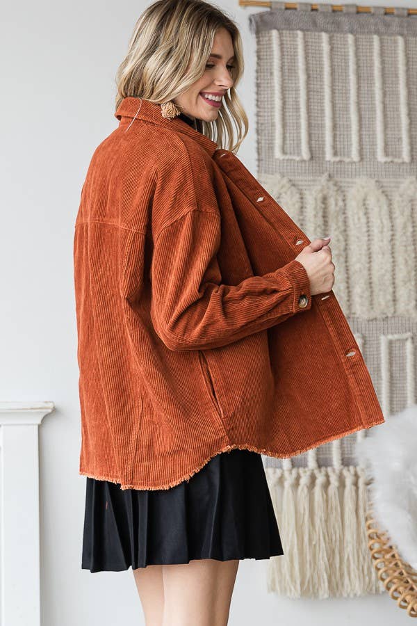 JADE BY JANE - Wholesale Jacket - Women's - RIBBED VELVET JACKET14