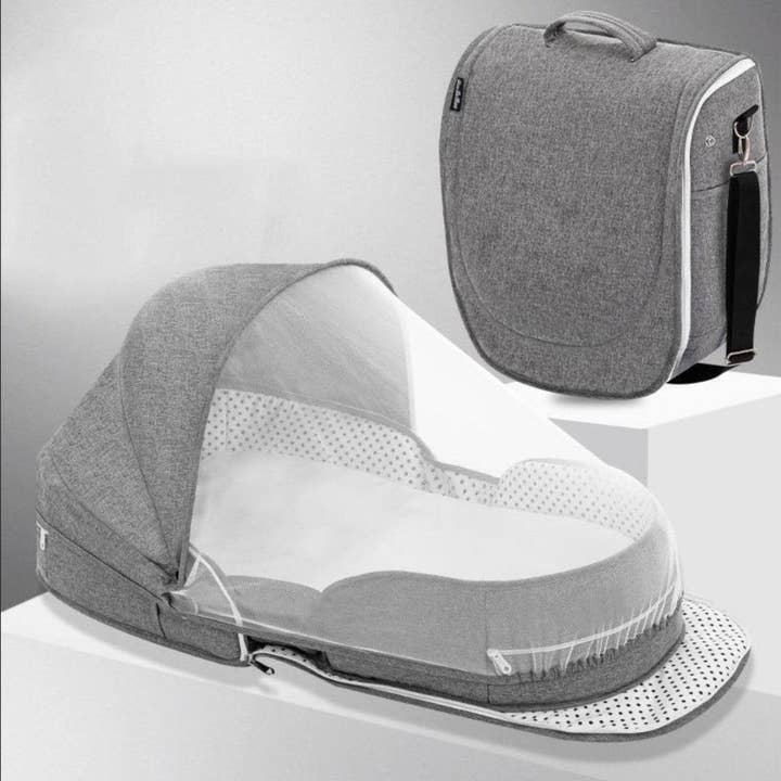 Multifunktionel rejsemyggebarneseng for engroshandel hos shoplittleswan