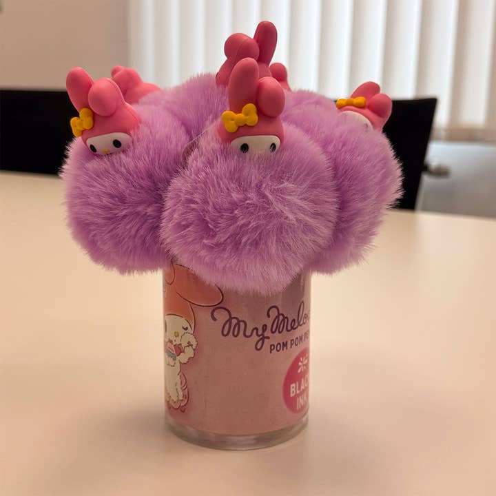 Mad Monkey GmbH - Vendita all'ingrosso Penne - Sanrio My Melody - Penna con Pom Pom2