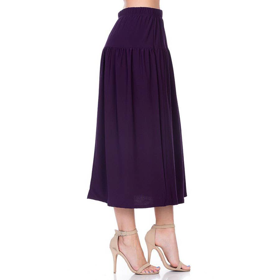 Azules Clothing - Wholesale Rok - Dames - ASK-9026PS eigentijdse midi-rok31