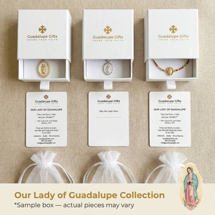 Our Lady of Guadalupe Gift Box for wholesale by Guadalupe Gifts