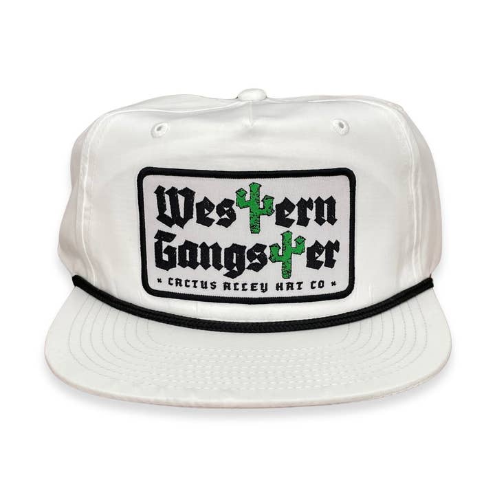 Western Gangster CA256 Rope Snapback Cap for wholesale by Cactus Alley Hat Co.