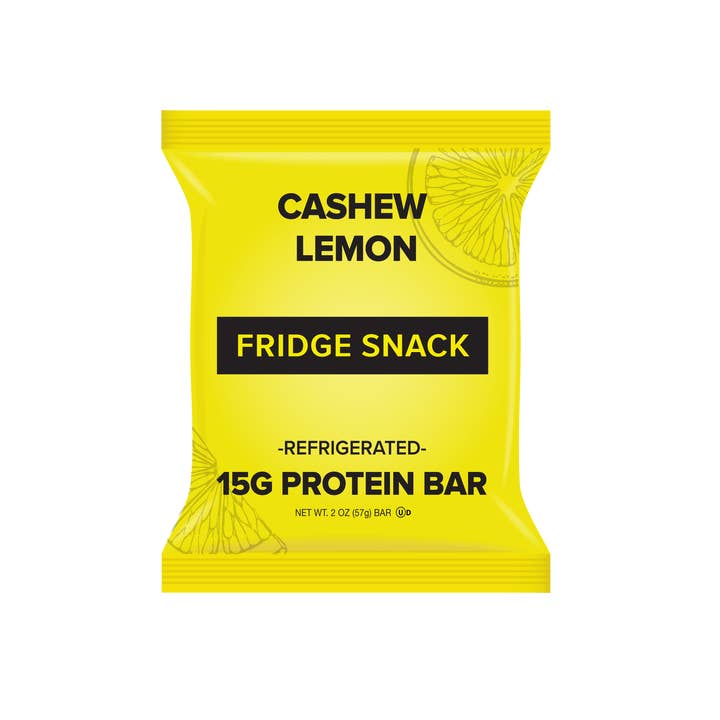 CASHEW LEMON (8 Bar Pack) för wholesale av FRIDGE SNACK