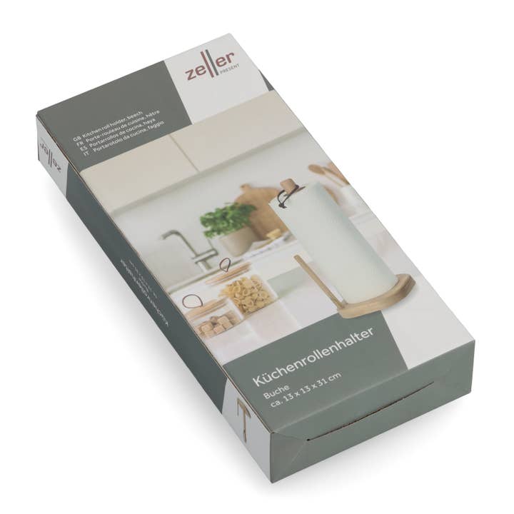 nature Paper towel holder, beech for wholesale on Faire2