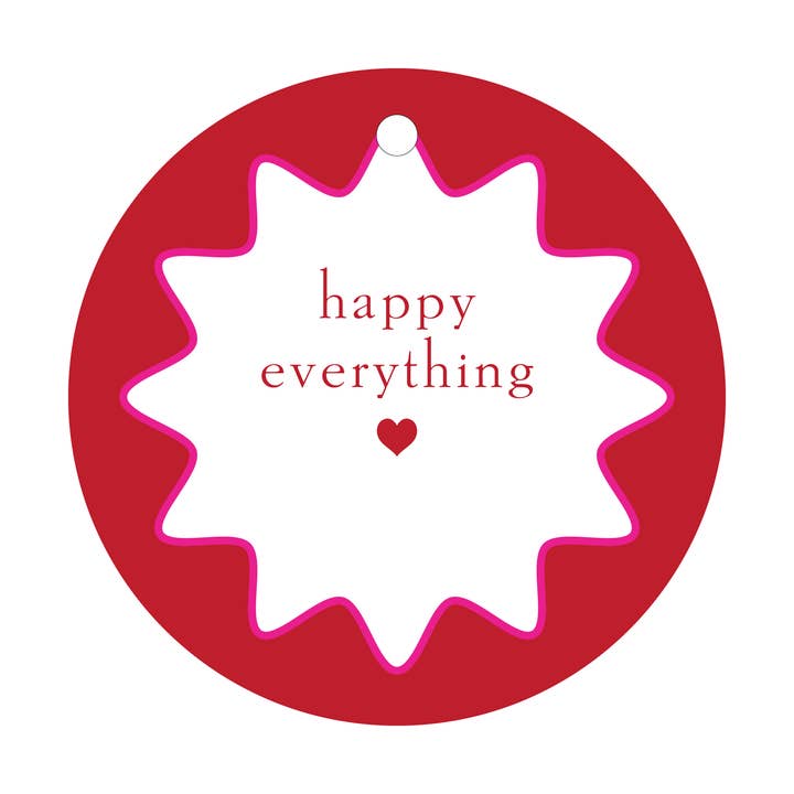 Happy Everything Wavy Tag for wholesale by Surcie